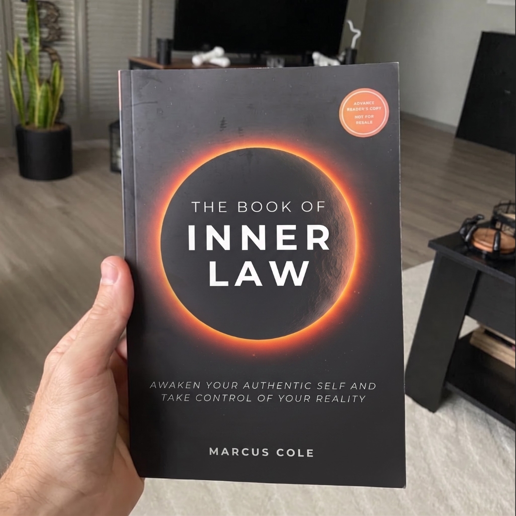 The Book of Inner Law by Marcus Cole — interior spread